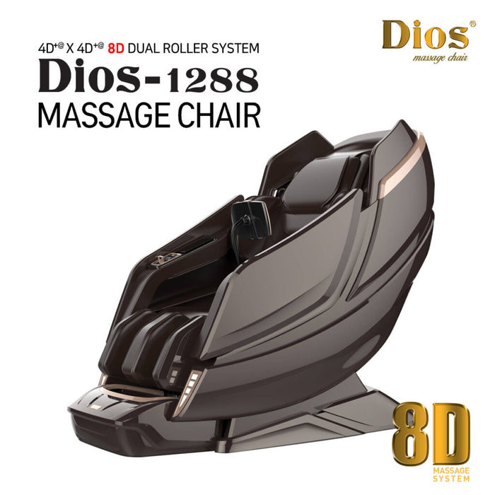 Kahuna Dios Massage Chair 8D AI Dual Air Tech Touch Roller SL-track Dios1288