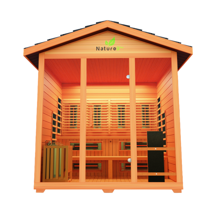 Medical Sauna Hybrid Outdoor Sauna Nature 9 Hybrid