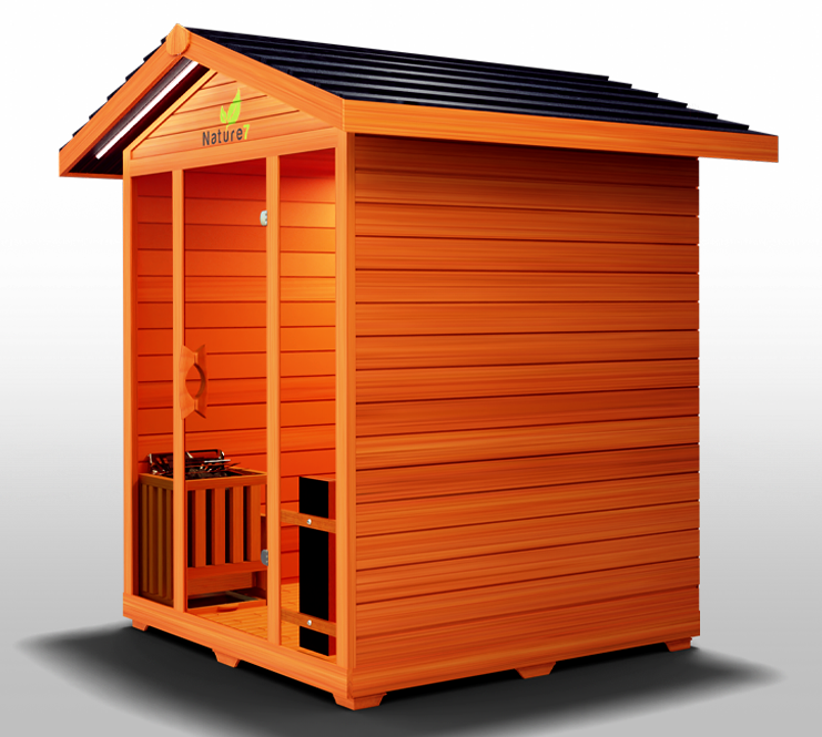 Medical Sauna Hybrid Outdoor Sauna Nature 7 Version 2