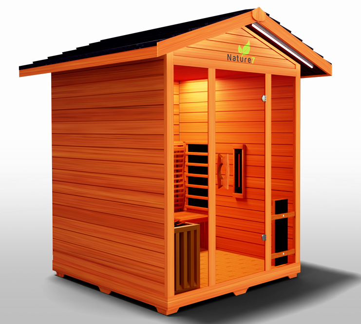 Medical Sauna Hybrid Outdoor Sauna Nature 7 Version 2