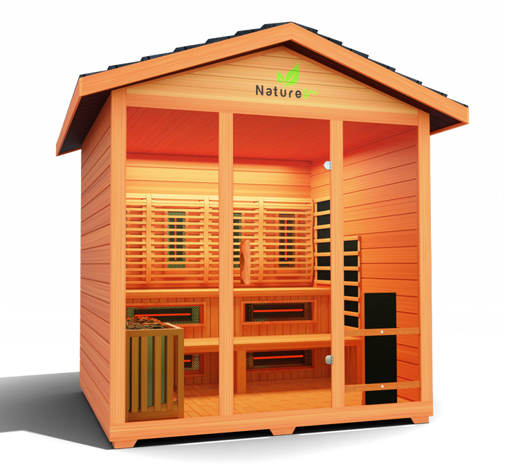 Medical Sauna Hybrid Outdoor Sauna Nature 9 Hybrid