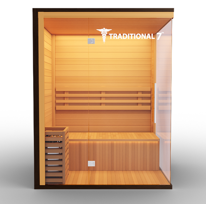 Medical Sauna Ultimate Stress Relief Traditional 7 Version 2A