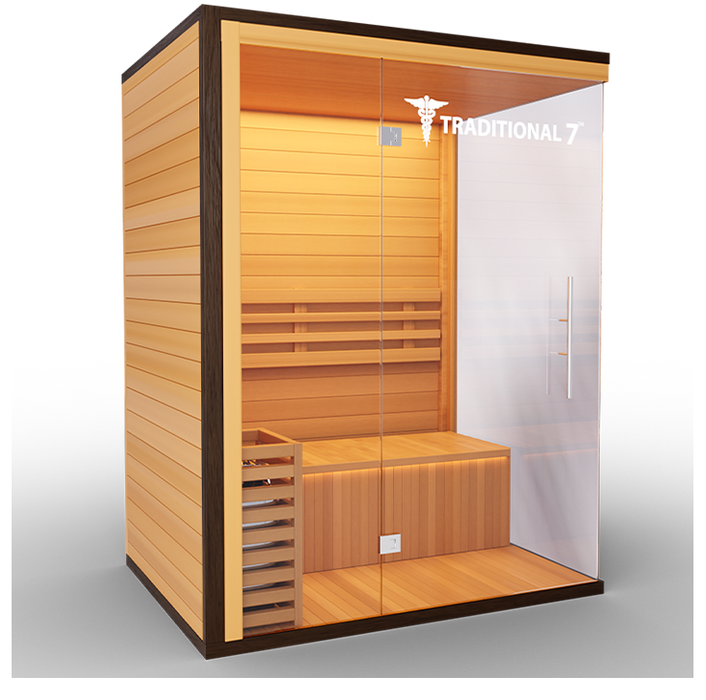 Medical Sauna Ultimate Stress Relief Traditional 7 Version 2A