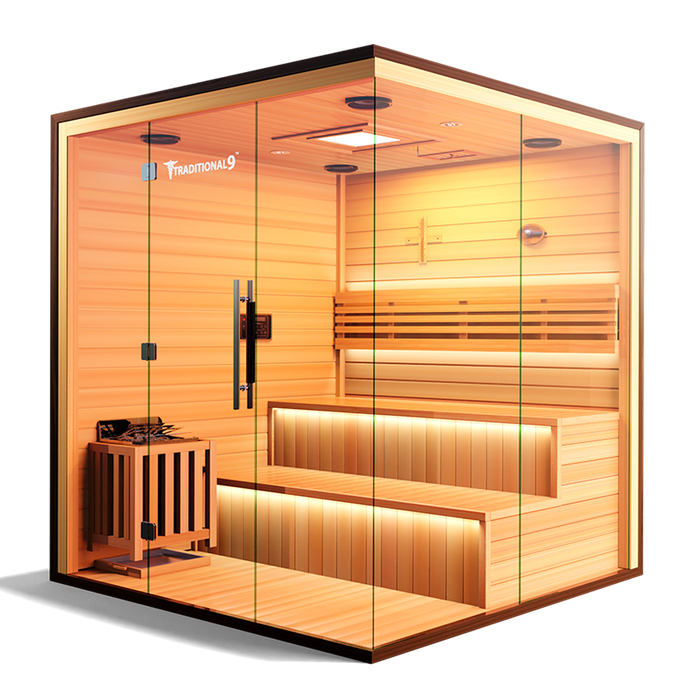 Medical Sauna Hybrid Plus Ultra Comfort Traditional 9