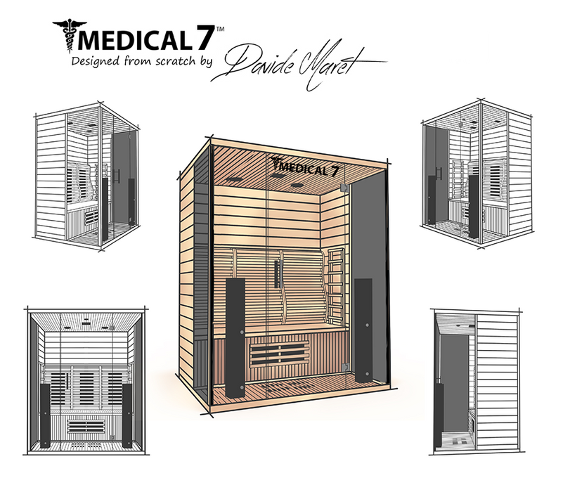 Medical Sauna Ultra Full Spectrum Medical 7 Sauna