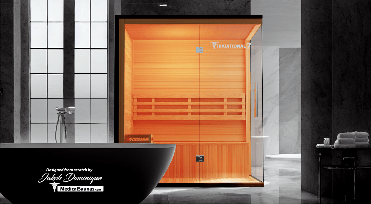 Medical Sauna Ultimate Stress Relief Traditional 7 Version 2A