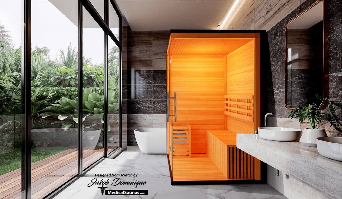 Medical Sauna Ultimate Stress Relief Traditional 7 Version 2A